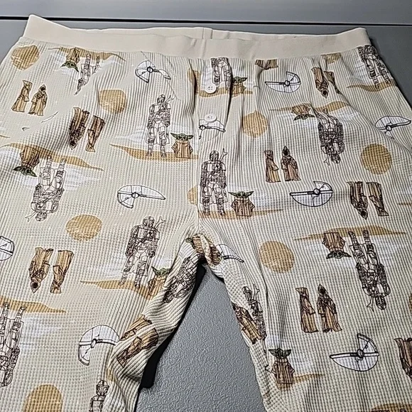 Star Wars Beige and Gold Women's Leggings - Picture 4 of 6